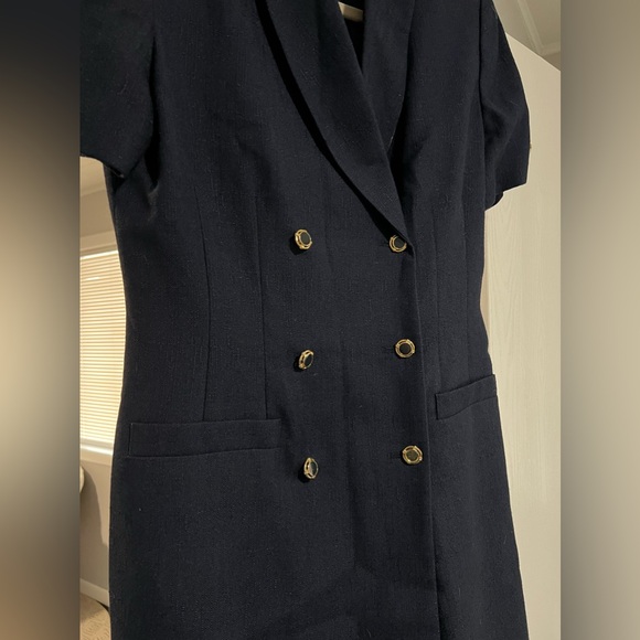 Vintage Sailor Dress (navy) - Picture 2 of 3